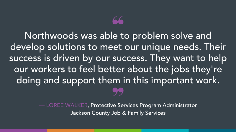 Loree Walker, Jackson County JFS & Northwoods