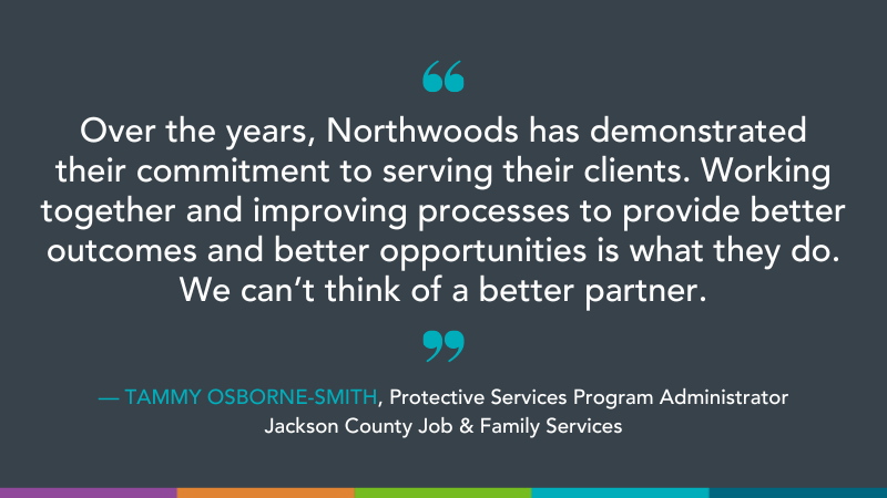 Tammy Osborne-Smith, Jackson County JFS & Northwoods